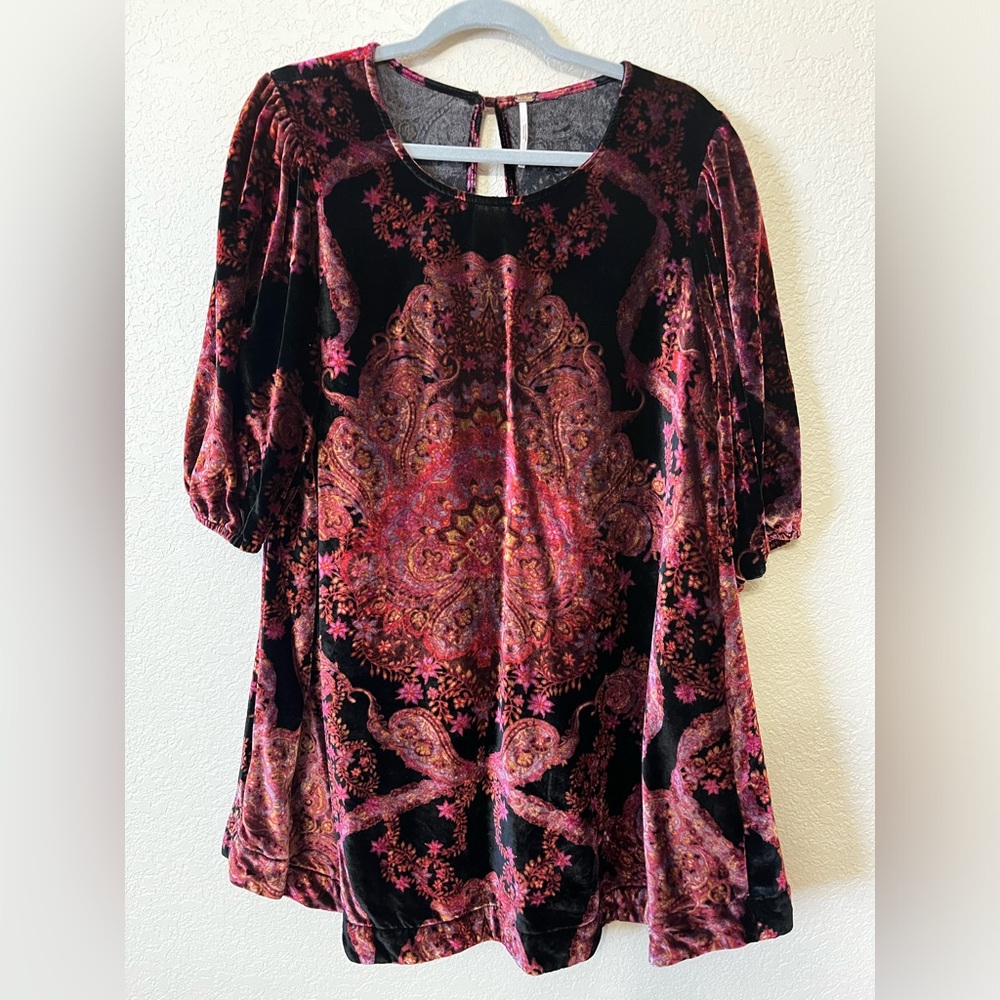 Free People velvet mini